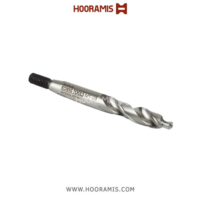 مته نوکدار چپگرد 115*13*5.5 با کد (MT 09) ارجینال جهت ایجاد سوراخ چهارپهلوی دستگیره در ماشین Kaban 